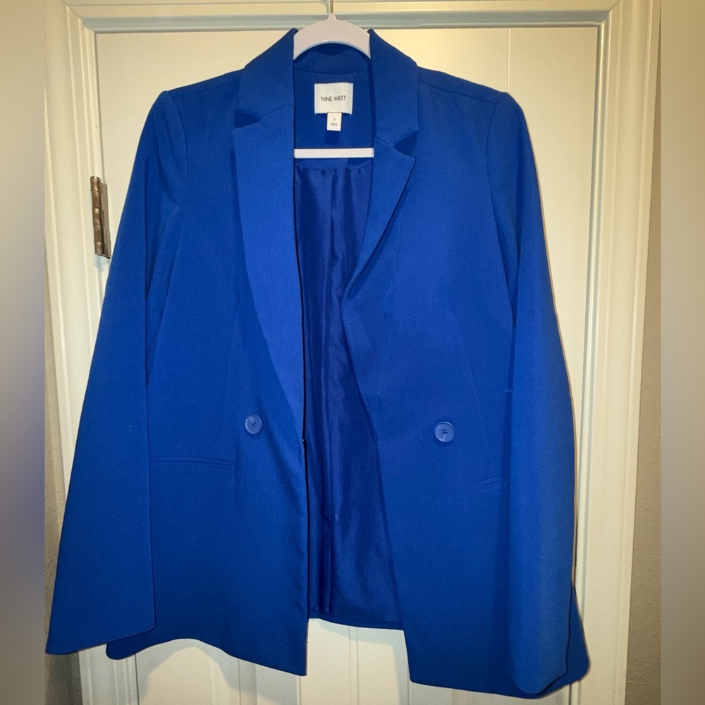 Blue Boyfriend Fit Blazer 💙